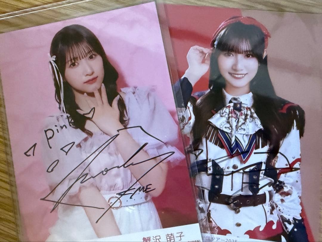 ノイミー 蟹沢萌子 生写真 直筆 セット売り