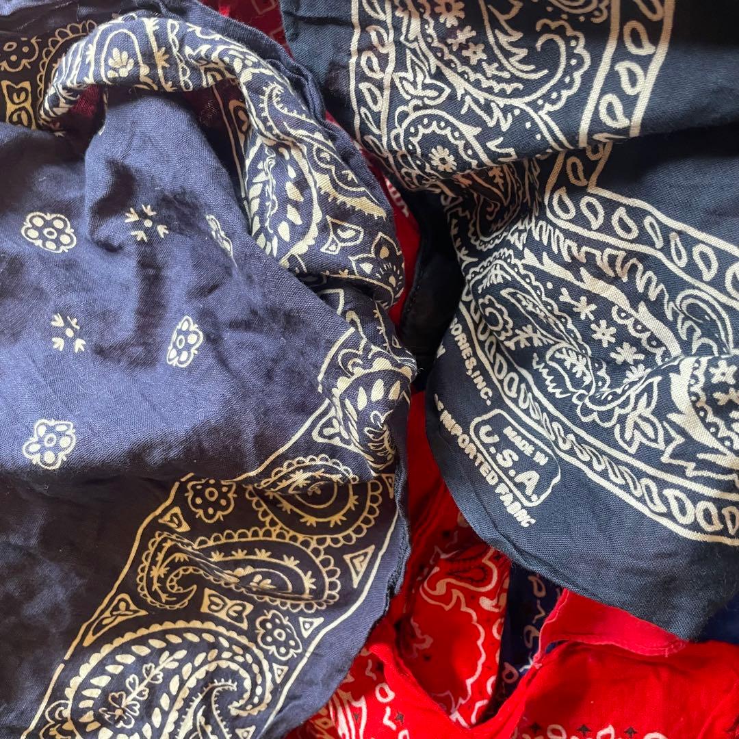 60s〜00s バンダナ　50枚　まとめ売り　ALL USA製ビンテージ