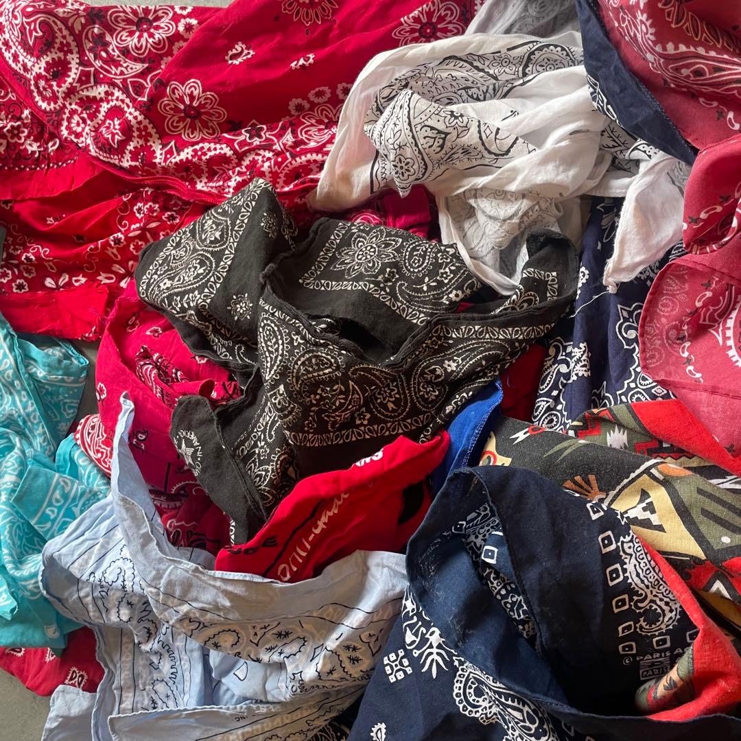 60s〜00s バンダナ　50枚　まとめ売り　ALL USA製ビンテージ