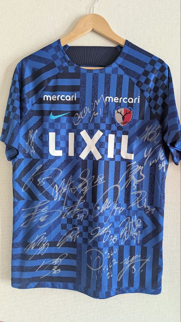 鹿島アントラーズ　練習着　サイン入り