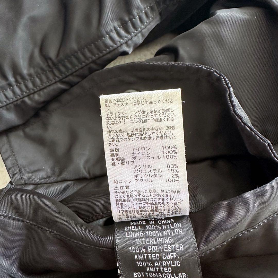 アルファ　MA-1 フライトジャケット　ブラック　XLサイズ　ミリタリー