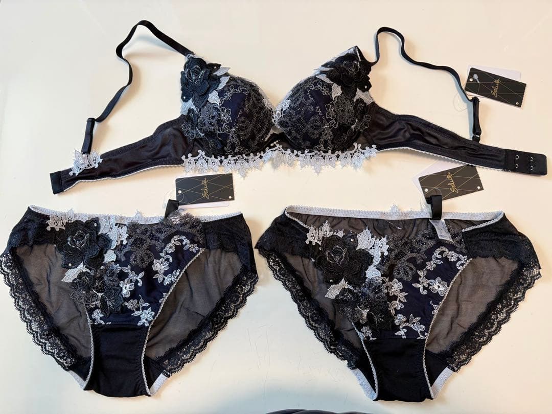 Salute サルート ワコール ブラジャー C70 ショーツM 3点セット