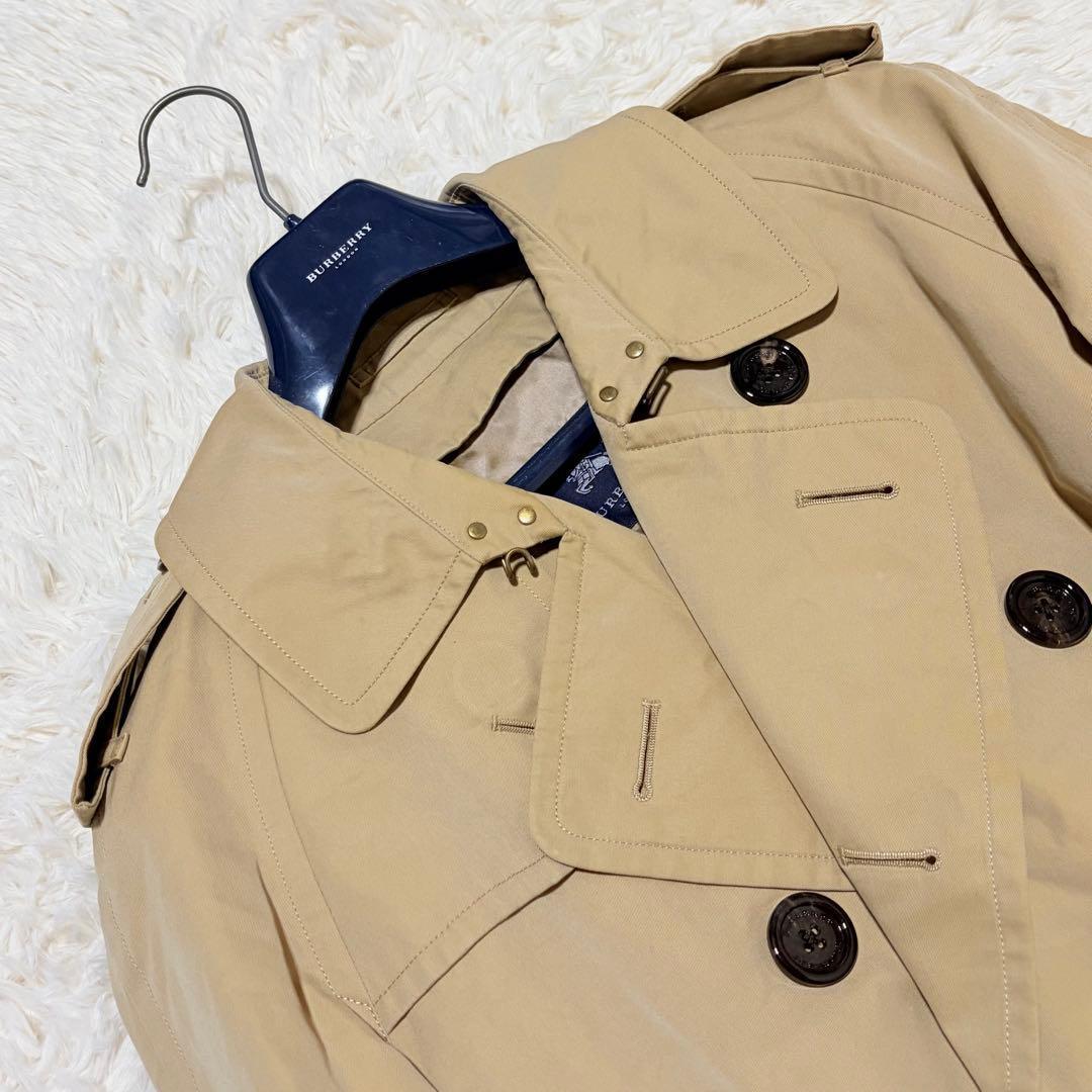 美品　バーバリーロンドン　トレンチ　メガチェック　ライナー　ベルト　ベージュ