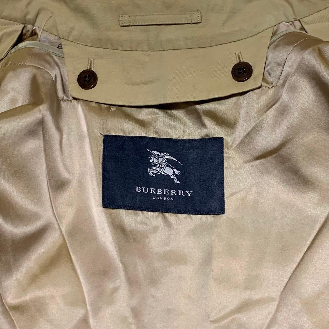 美品　バーバリーロンドン　トレンチ　メガチェック　ライナー　ベルト　ベージュ