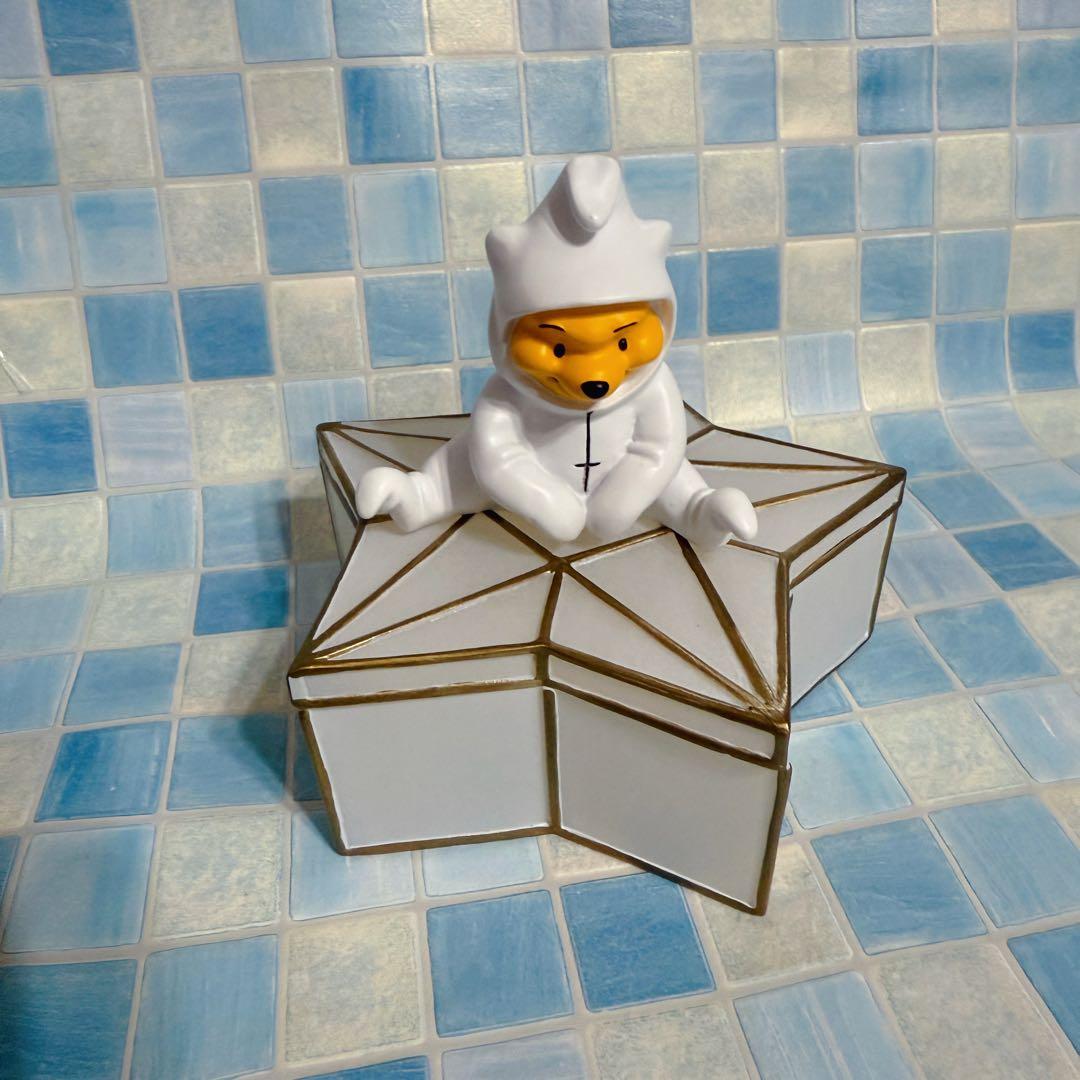 ディズニー　くまのプーさん　星になったプーさん　星型の小物入れ