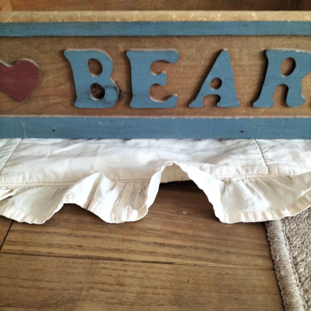 カントリー雑貨I ♥ BEARS コレクションボックス　レア　アントステラ