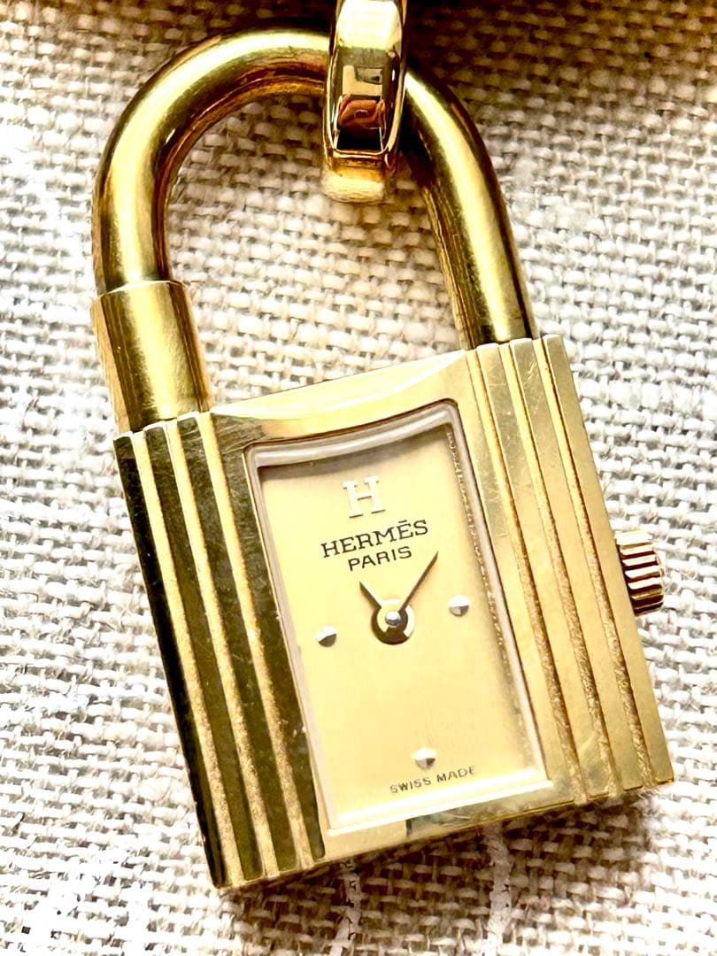 美品エルメスケリー時計交換ベルト付き