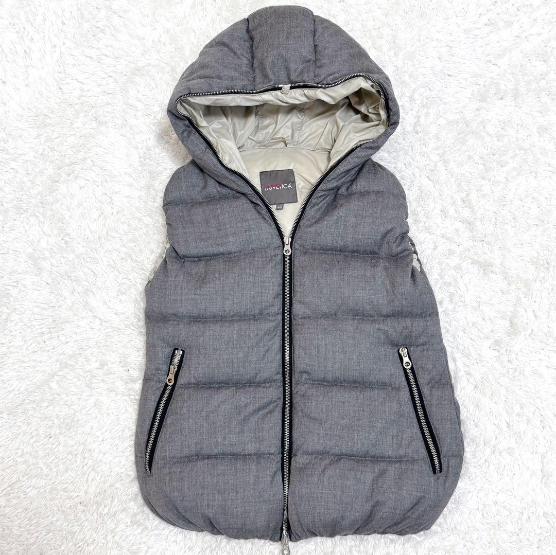 未使用級✨　 デュベティカ ダウン ベスト カシミヤ FEBEDUE　40