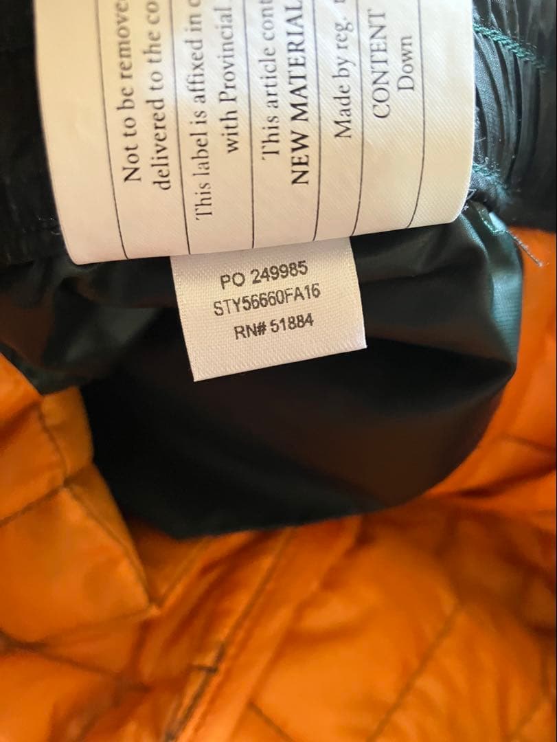 patagonia/パタゴニア　リサイクルダウンパンツXS