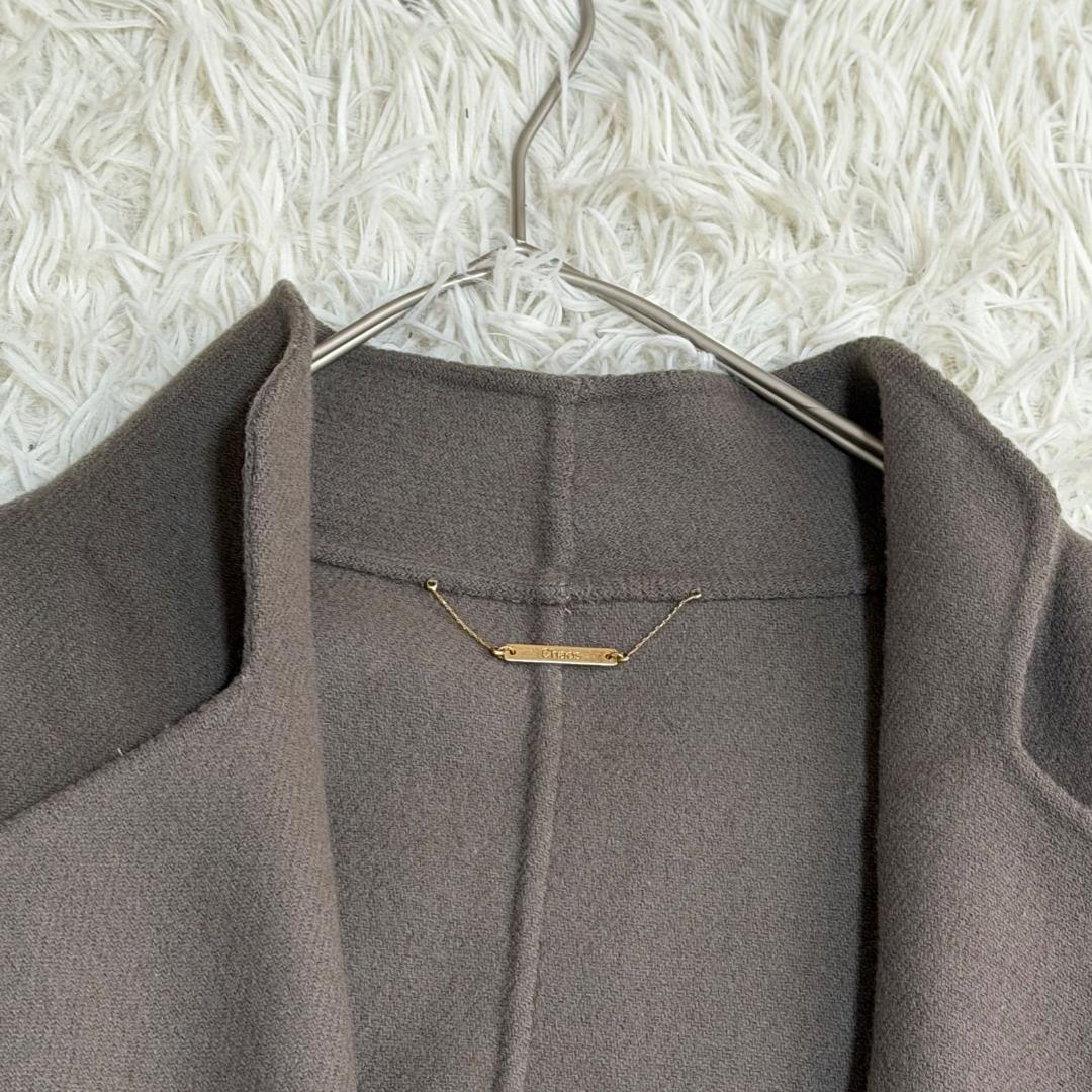 16390✨Chaos カオス ダブルフェイス リバーコート ガウンロングコート