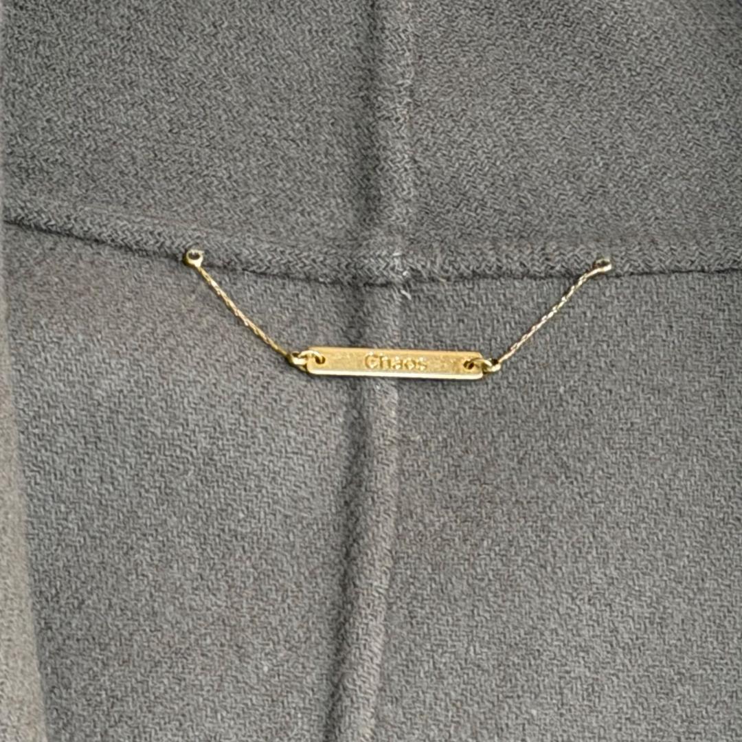 16390✨Chaos カオス ダブルフェイス リバーコート ガウンロングコート