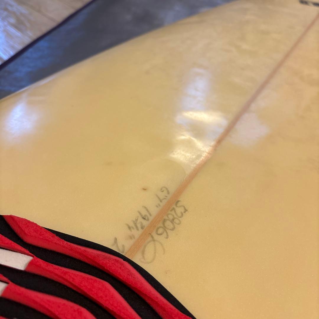 サーフボード ミッドレングス 6.7 ケース付き アルメリック 現地でお渡し