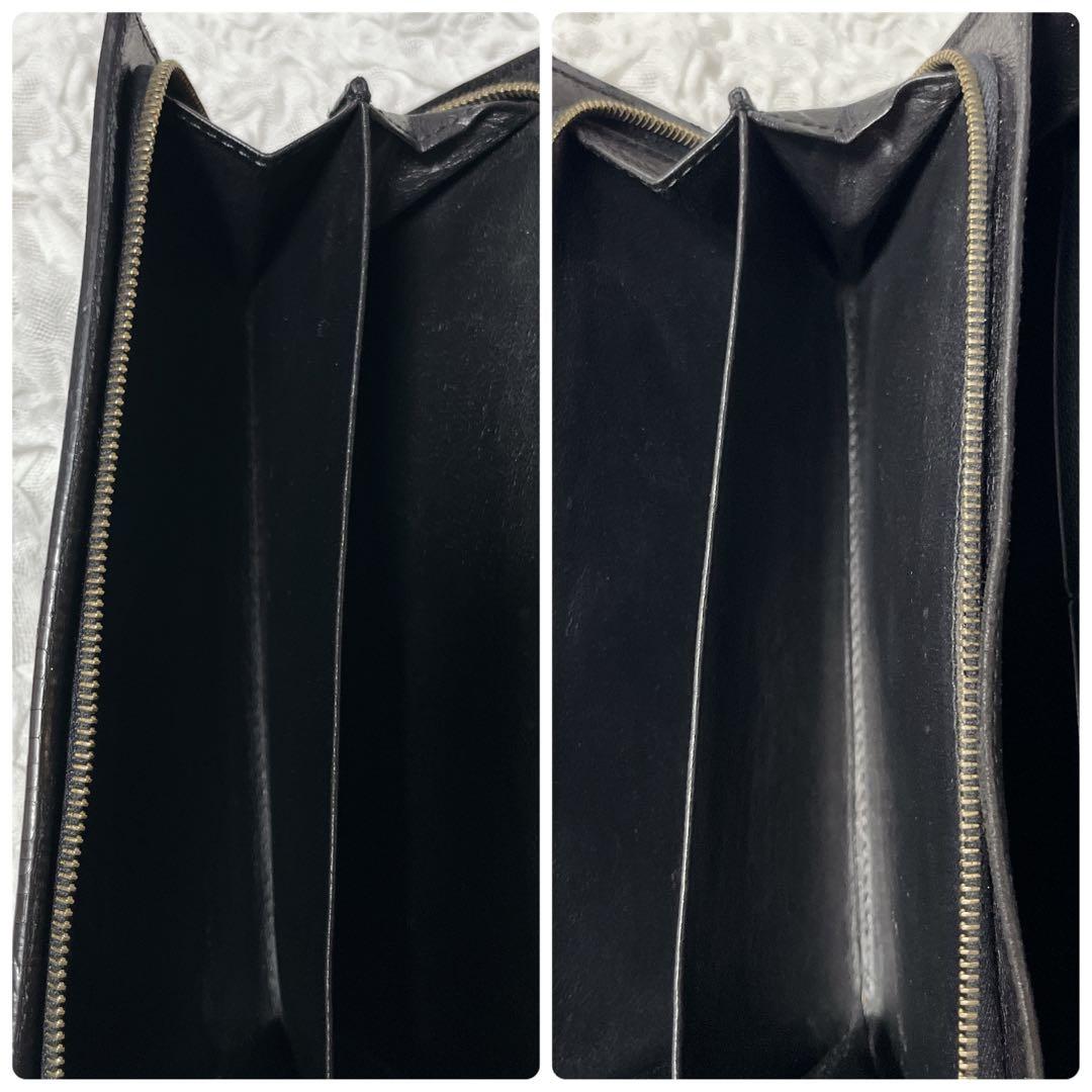 良品✨ボッテガヴェネタ 長財布 イントレチャート コンチネンタル 黒　二つ折り