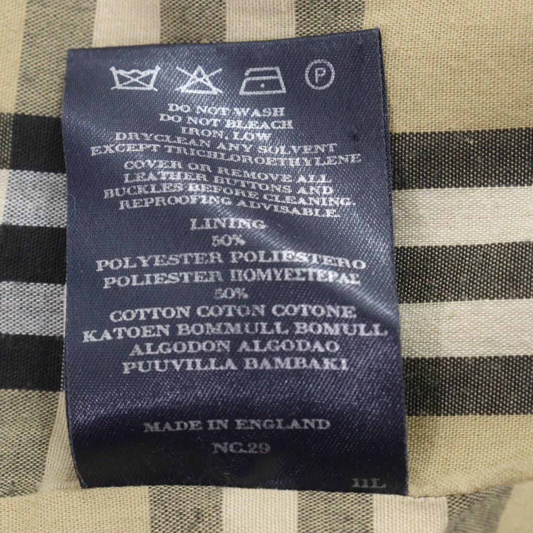 【えべろく】バーバリーロンドン ステンカラーコート ライナー付 英国製