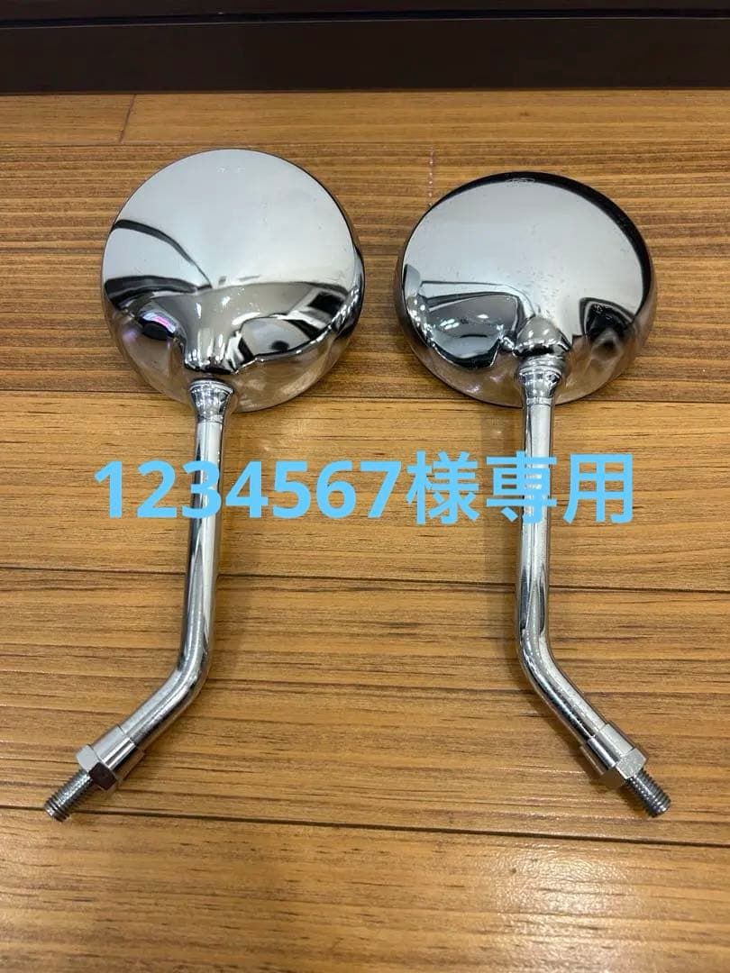 当時物ホンダCBX400F 超希少　サイドミラー左右セット　ホンダオリジナル