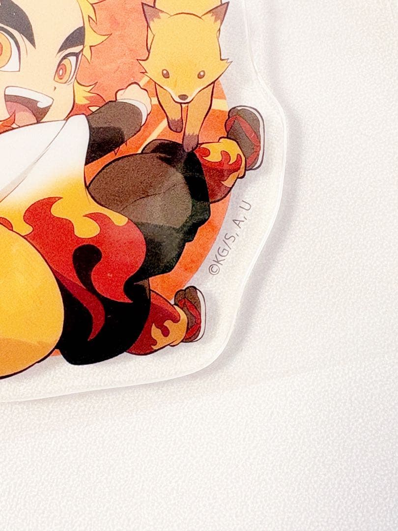 【鬼滅の刃】全集中展 北海道 宮城 ご当地アクリルチャーム 煉獄杏寿郎