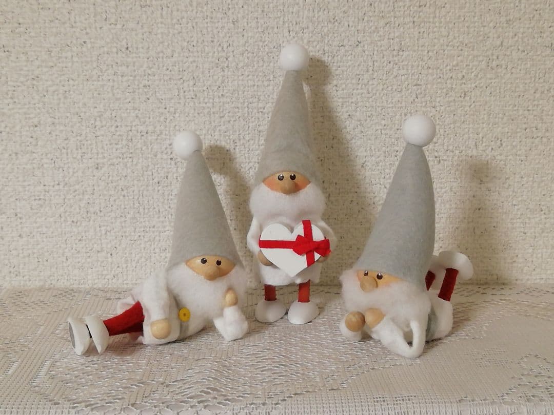 ノルディカニッセ　サンタ　3個セット