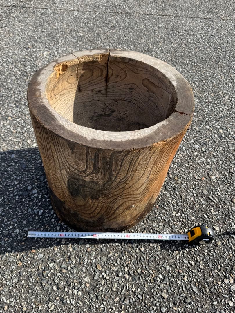 古民具 木製 臼 うす もちつき道具 アンティーク 餅つき