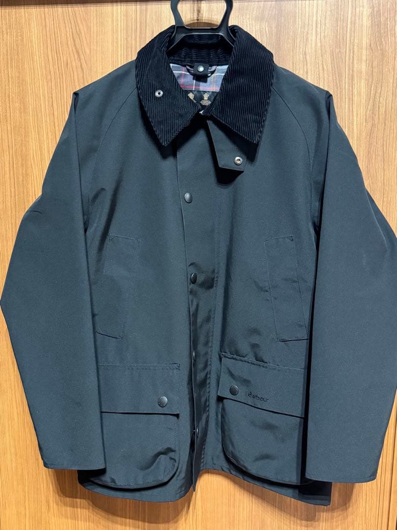 Barbour 2レイヤー　BEDALE 40 ブラック　バブアー　ビデイル