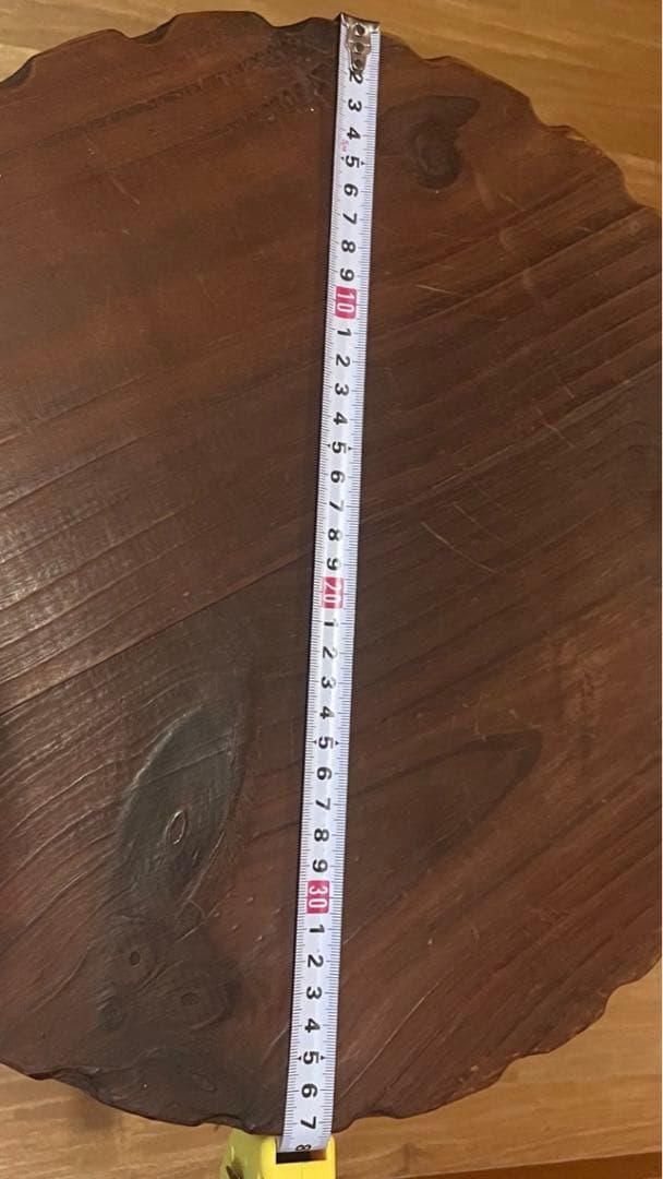 スペイン製♦️北欧 ラウンド型 希少 高級 コーヒーテーブル♦️トライポッド♦️送料込