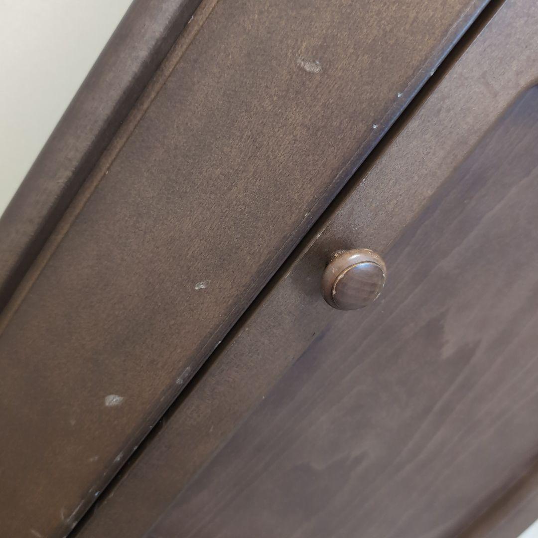 値下げKarimoku カリモク 木製コーナーキャビネット 三角コーナーラック