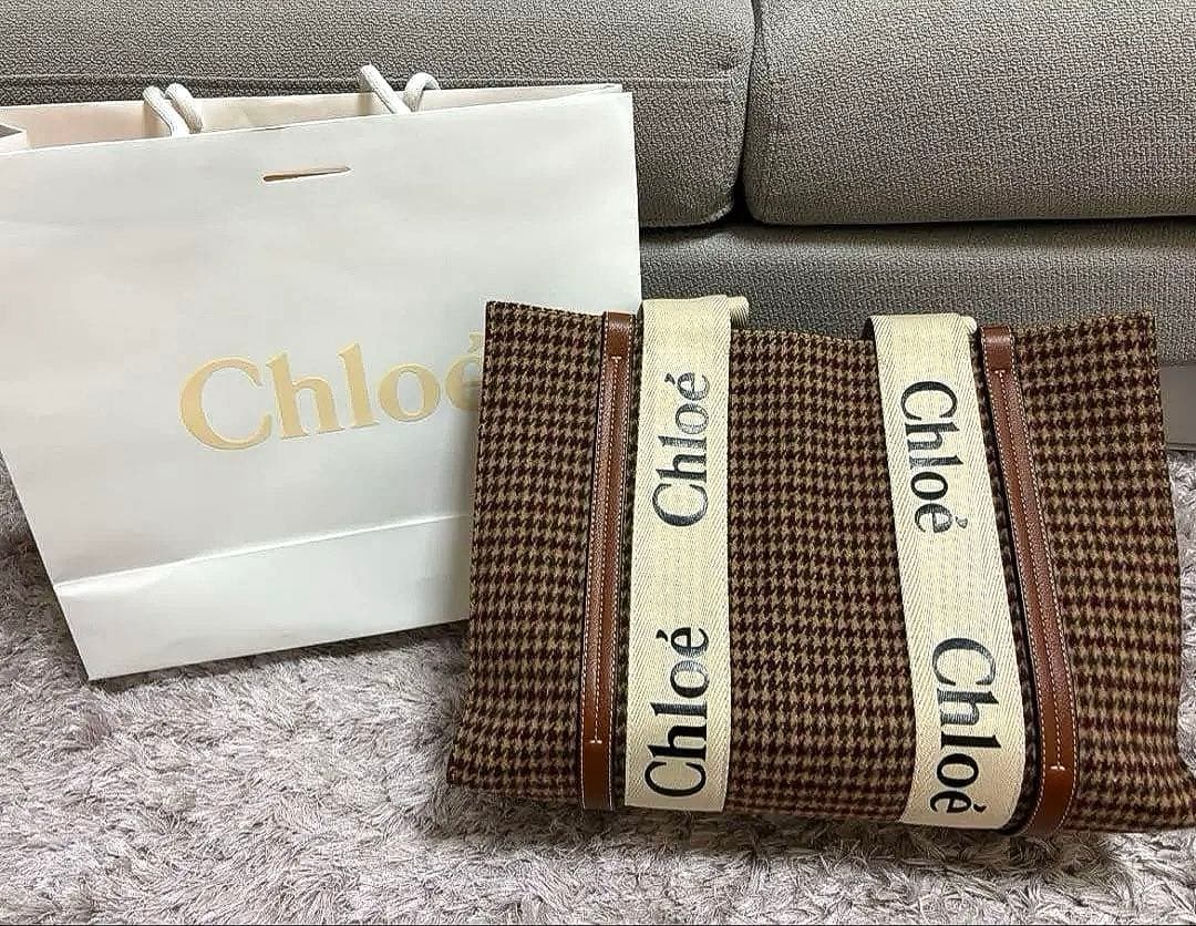 引越しの為セール中　Chloe クロエ Woody トートバッグ 激レア カラー