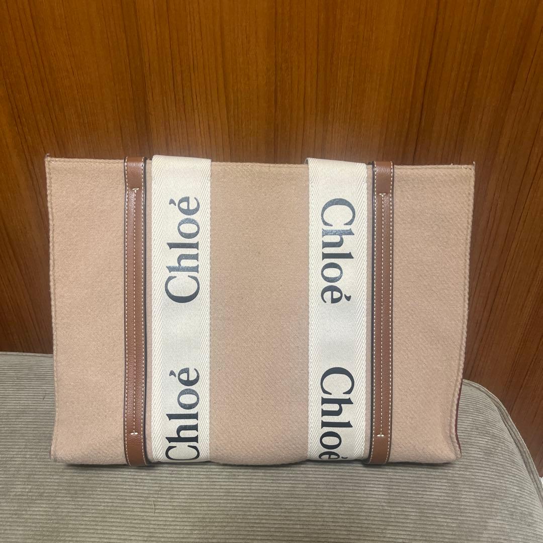 引越しの為セール中　Chloe クロエ Woody トートバッグ 激レア カラー