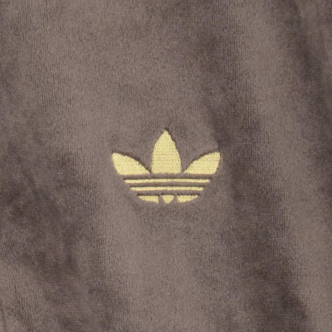 【即日発送】adidas ファイヤーバード トラックトップ ベロア ブラウン L