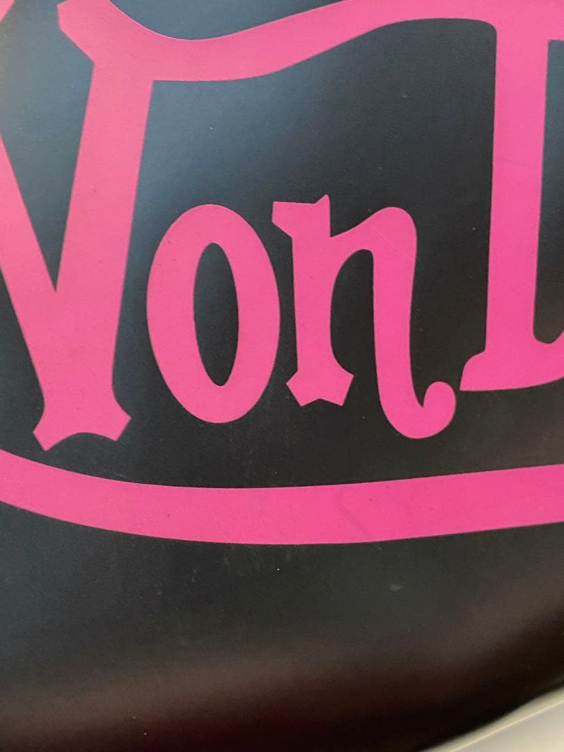 Von Dutch ボンダッチ ボストンバッグ　ピンク✖️黒