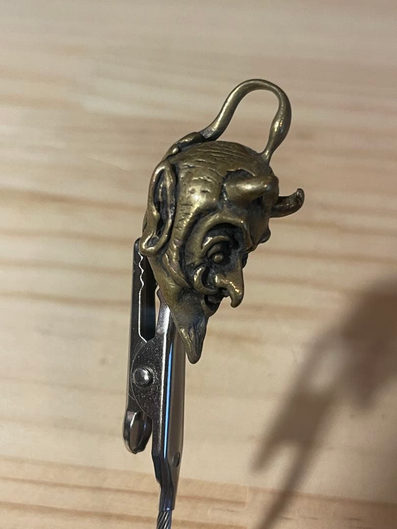 廃盤、希少品galcia ガルシア デビルヘッドペンダントトップ