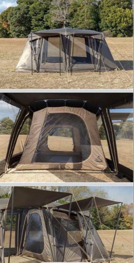 ほぼ未使用　タラスブルバ キャタピラー2ルームシェルター BABYテント