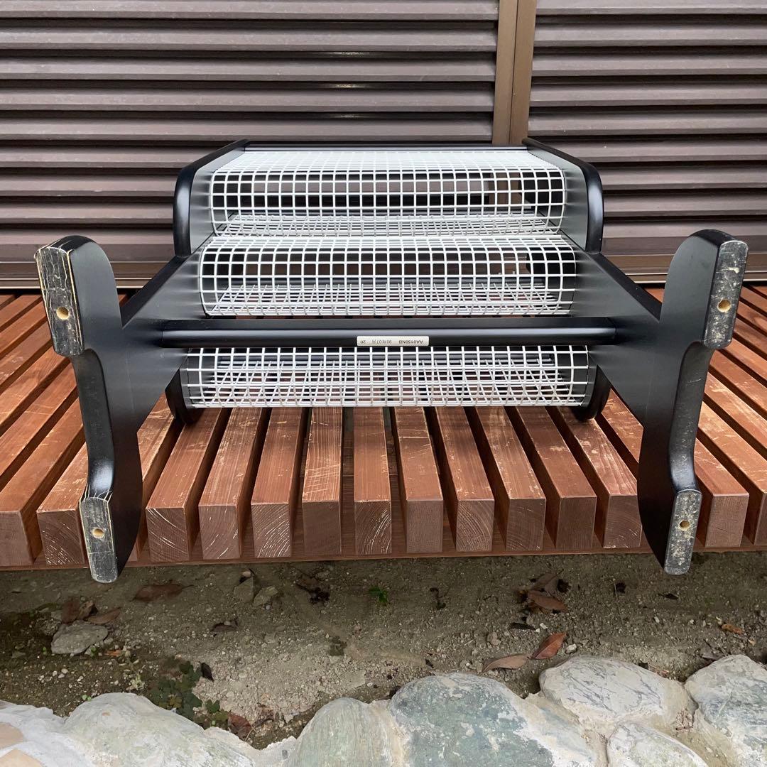 80-90s カリモク マガジンラック ポストモダン　ミッドセンチュリー希少