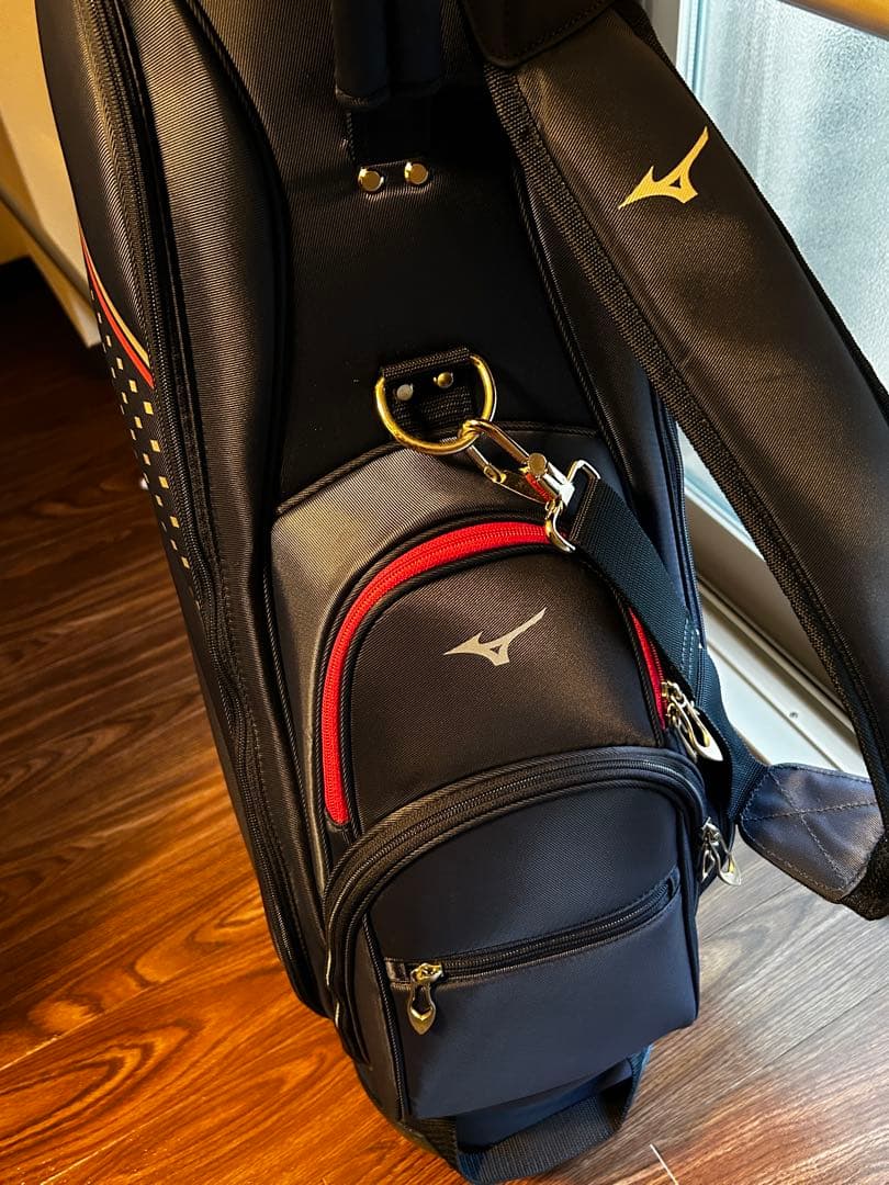 Mizuno ゴルフバッグ ネイビー 6分割