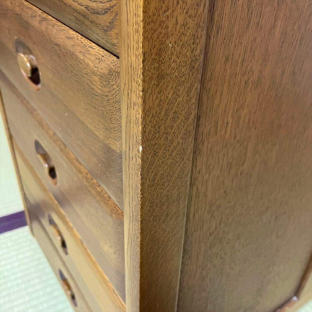 ★ 浜本工芸　木製　キャスター付き　 キッチンワゴン　引き出し付き