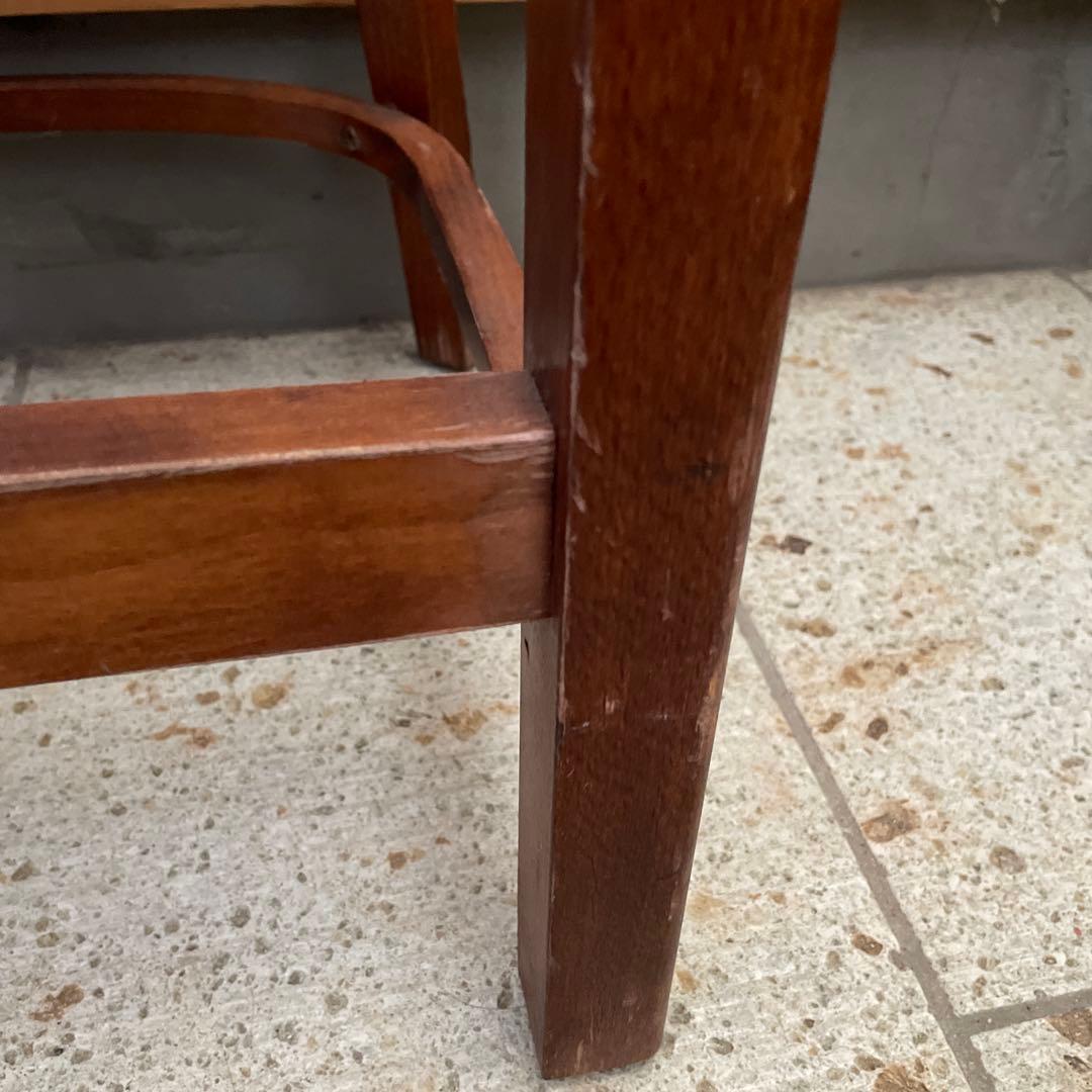 カウンターチェア　木製ハイチェア　1脚②