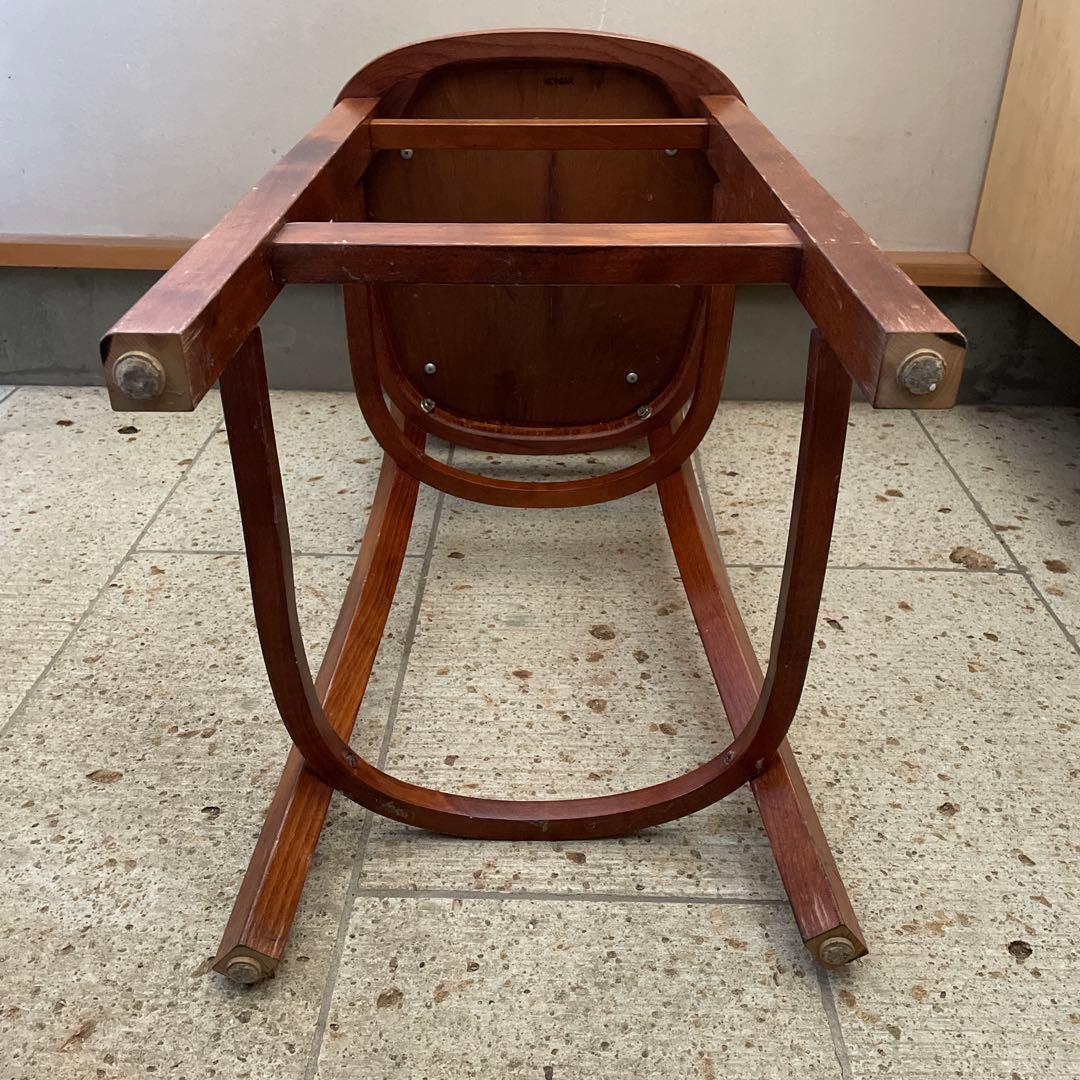 カウンターチェア　木製ハイチェア　1脚②