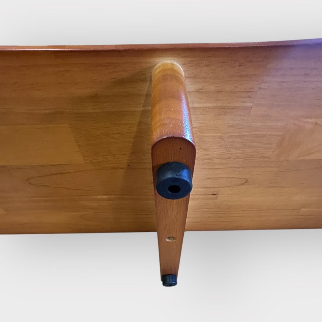 幅120cmのゆとり。天然木ラバーウッドの贅沢な玄関踏み台・ベンチ