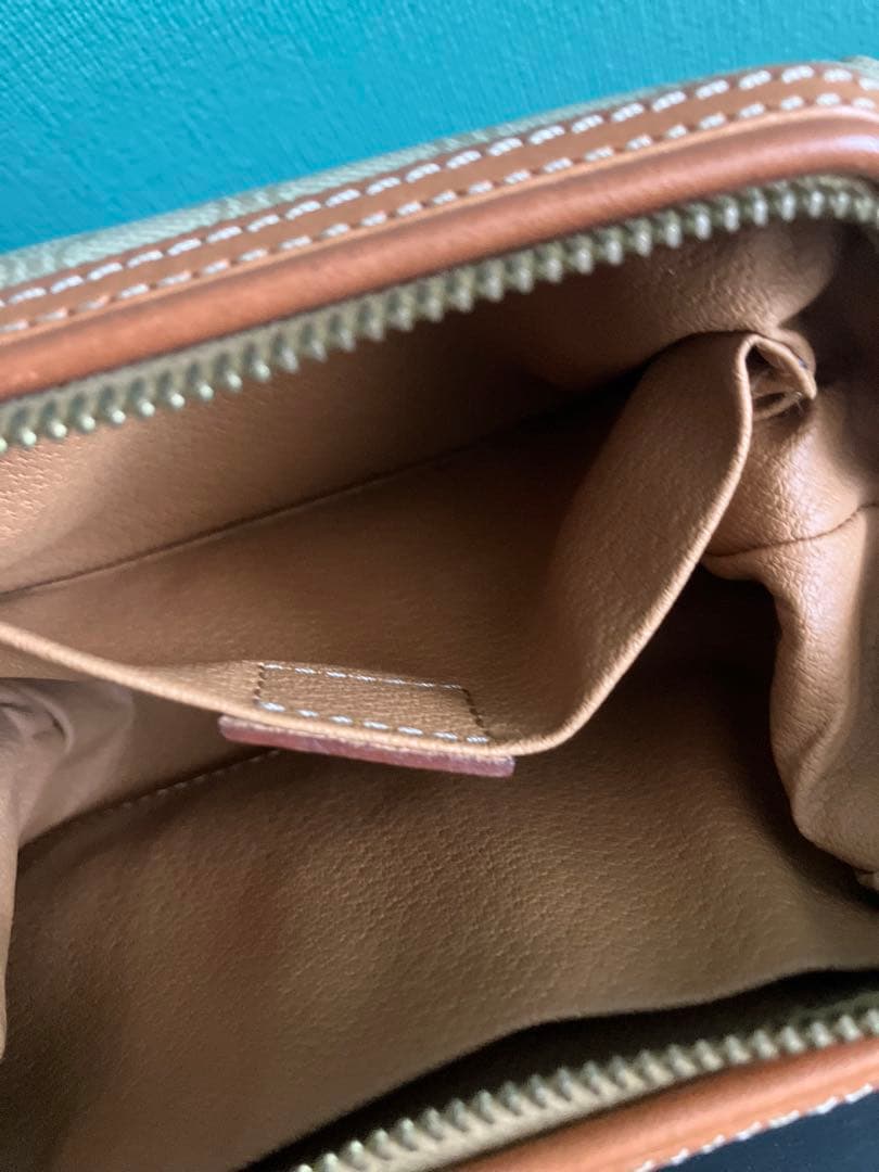 セリーヌ　マカダム柄　ポーチ　オールドセリーヌ　トリオンフ