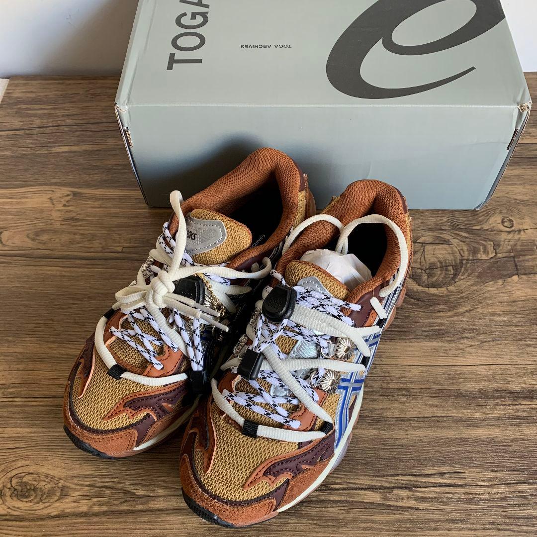 ASICS×TOGA スニーカー 23.5cm ブラウン