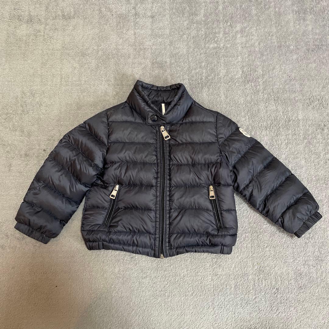 MONCLER ネイビー　ダウンジャケット 9-12m