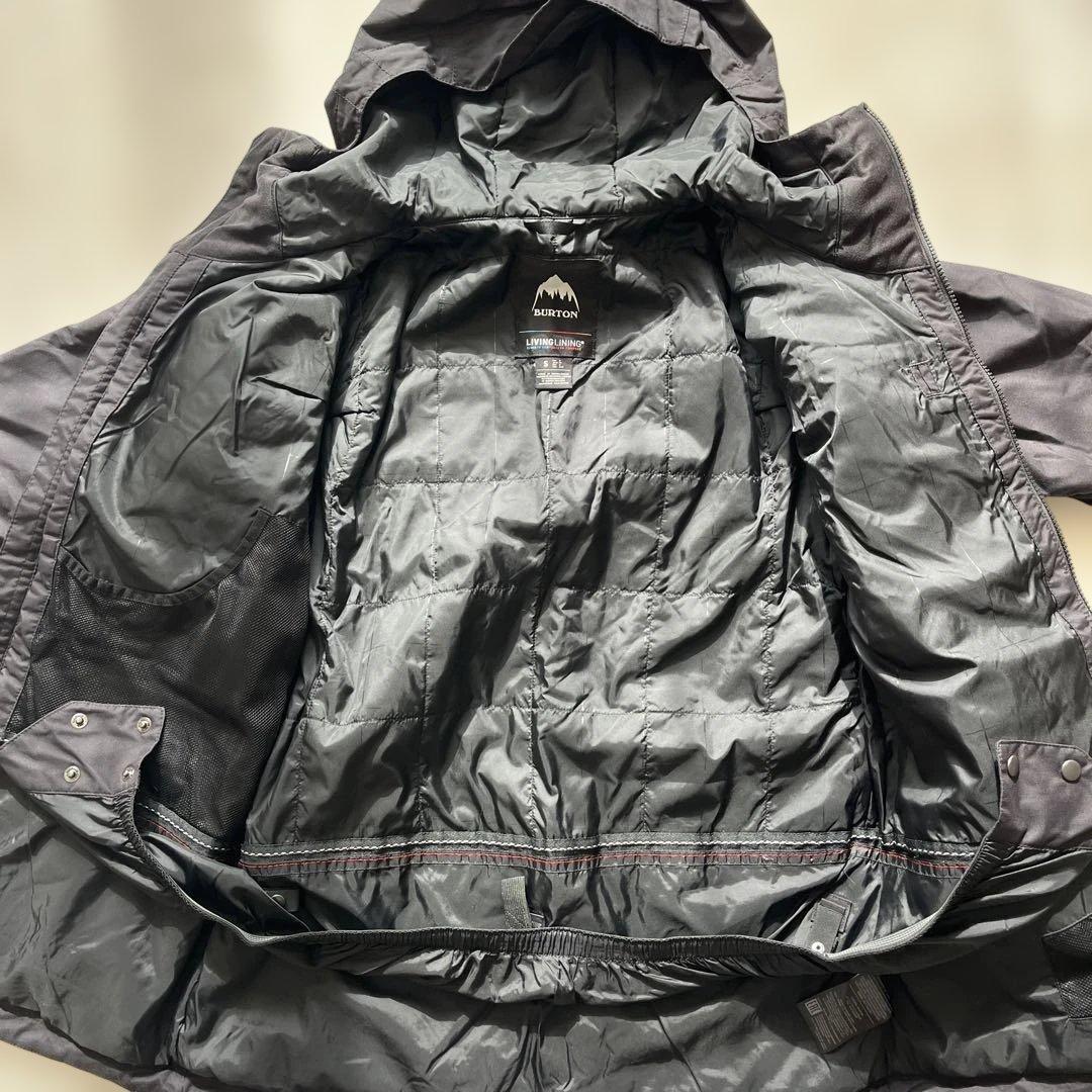 BURTON LIVING LINING フード付きウェア S/M ブラック