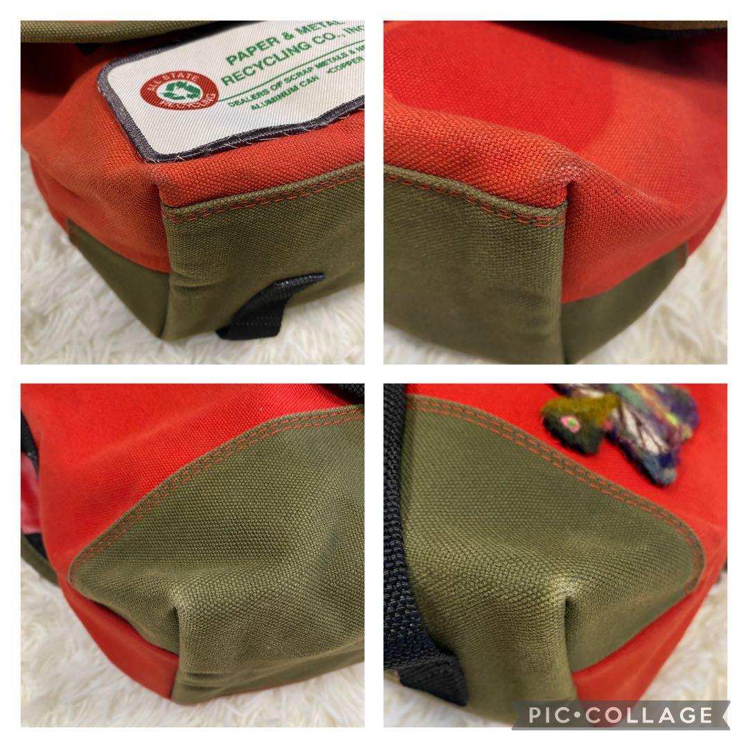 CRANK メッセンジャーバック　ワッペン　キャンバス