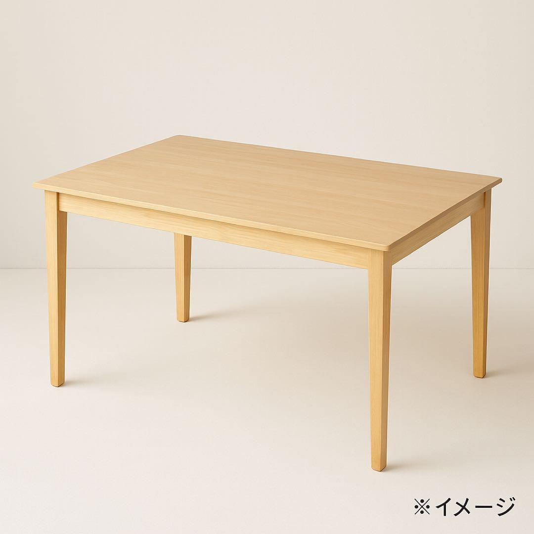 678 ミキモク 楓の森　ダイニングテーブル 北欧　120cm ナチュラル a