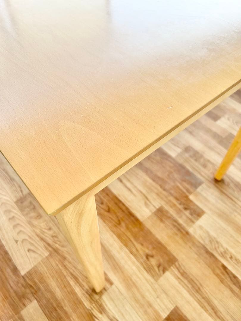 678 ミキモク 楓の森　ダイニングテーブル 北欧　120cm ナチュラル a