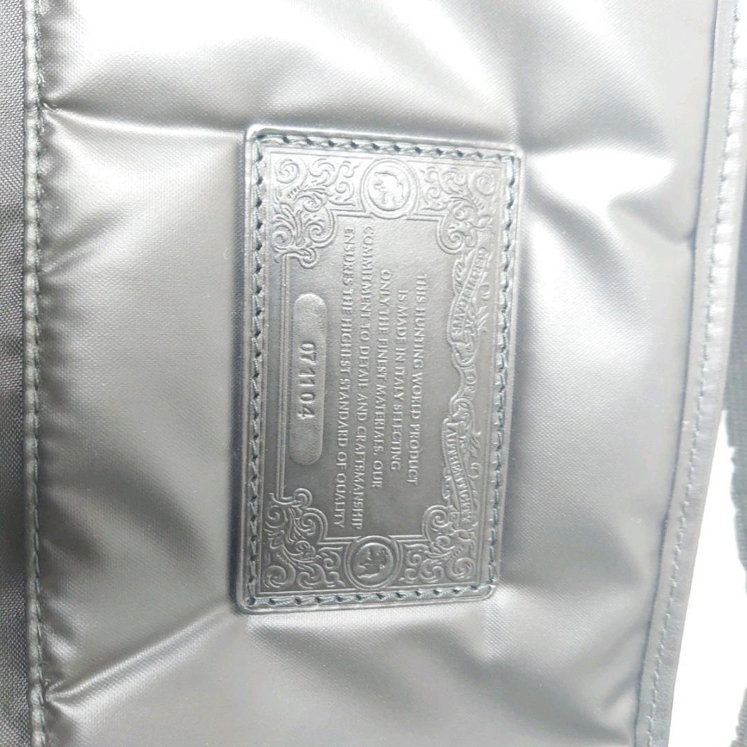 【極美品】HUNTING WORLD メッセンジャーバッグ バチュークロス A4