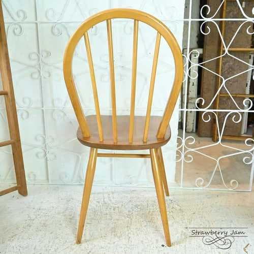 L3705-298-2 英国ヴィンテージ アーコールチェア フープバック ４本