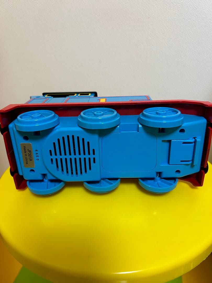 レトロ　セイコー製　きかんしゃトーマスの目覚まし時計　フィギュア　おもちゃ