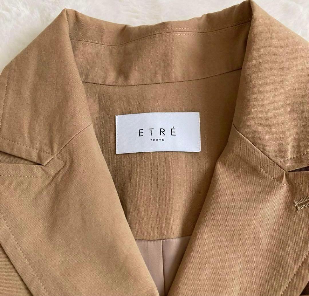 美品♡etre tokyoスリット入りロングトレンチコート