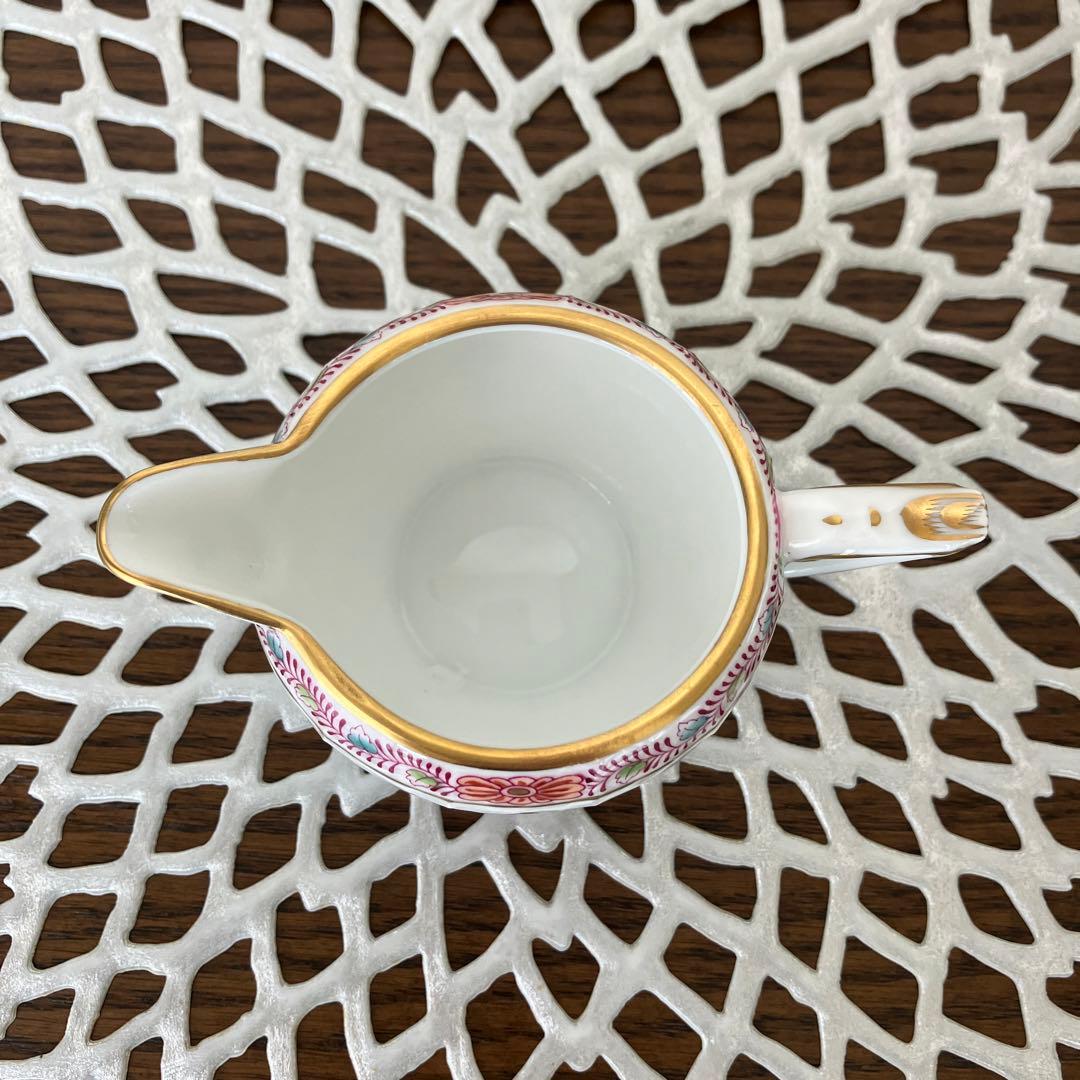 ヘレンド＊アポニー・フラワー＊シュガーポットとクリーマー・ハンガリーで購入