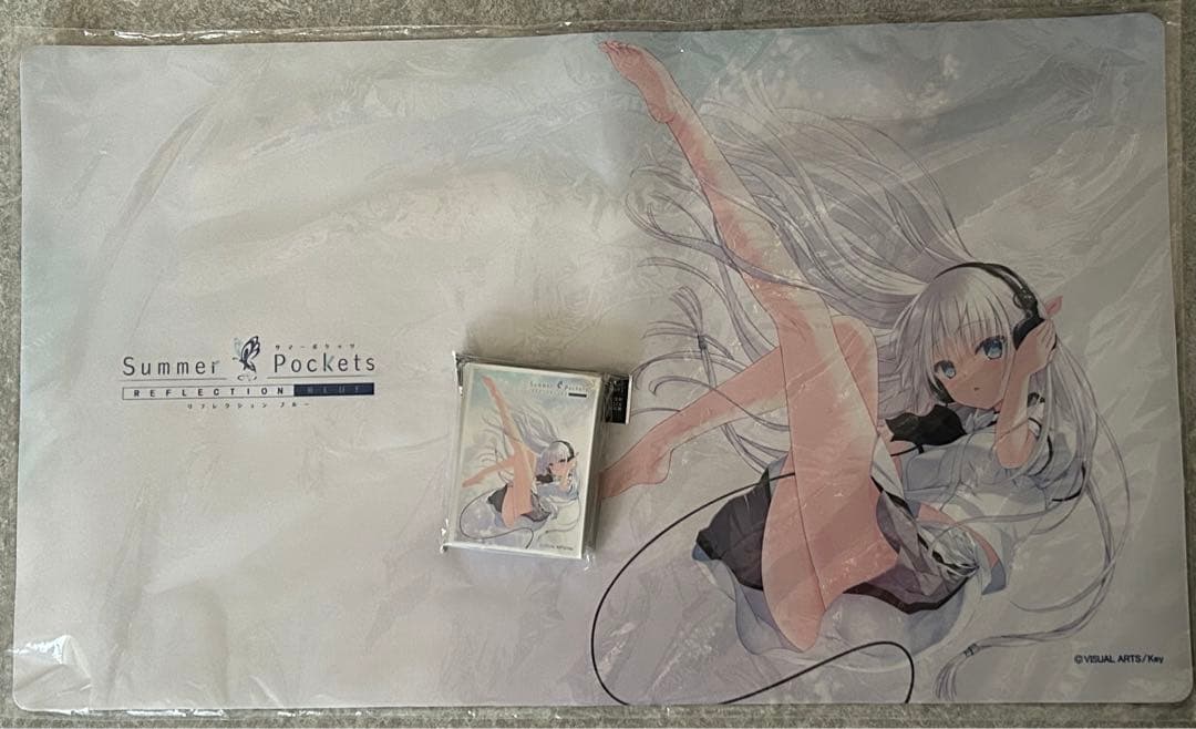 Summer Pockets 鳴瀬しろは Sound スリーブ+ ラバーマット